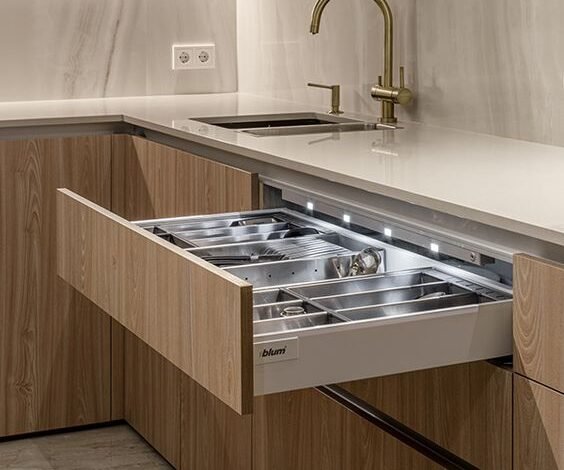 سعر متر المطابخ الألمنيوم